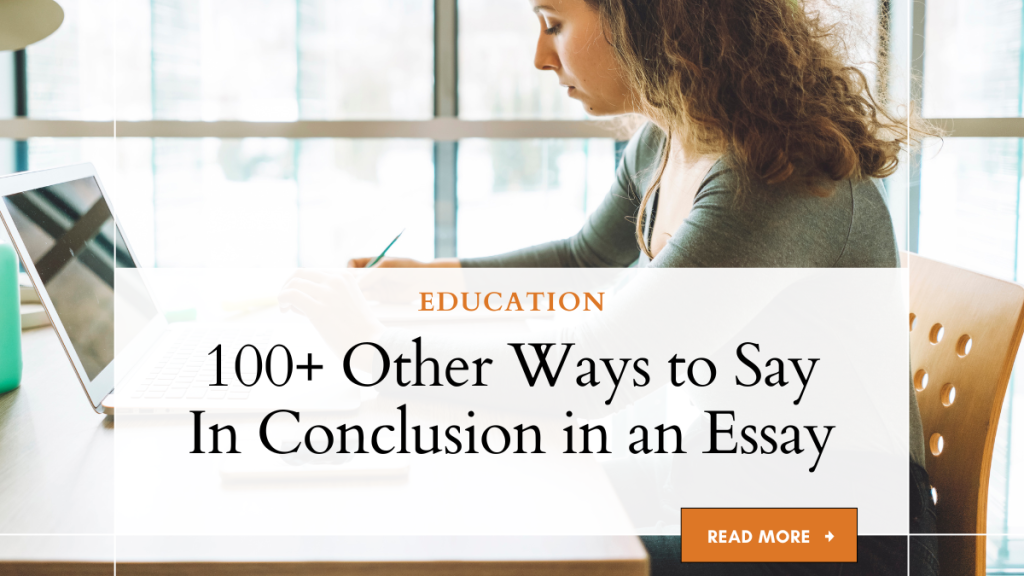 other ways to conclude an essay